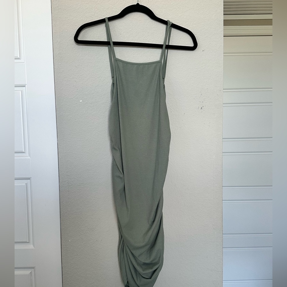 SHEIN stretch ribbed dress XS